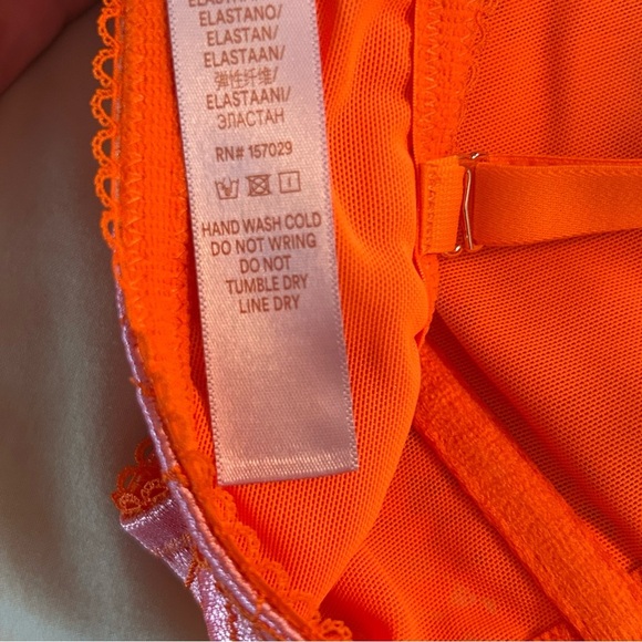 Savage X Fenty Perfect Poppies Unlined Lace Bralette Bra Women’s Size L - Picture 7 of 9